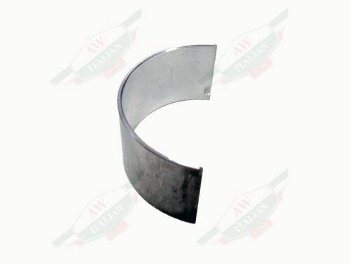 silver metal curve on white background