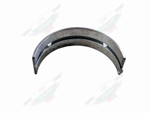 metal silver curve on white background