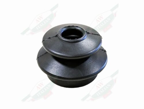 black rubber on white background