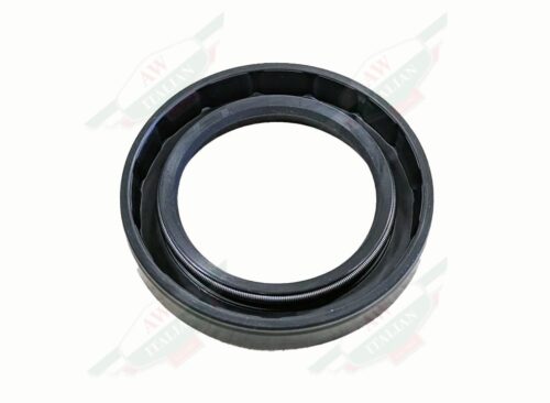 black rubber ring on white background