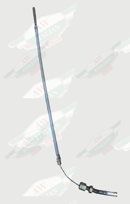 metal grey wire on white back ground rubber coating