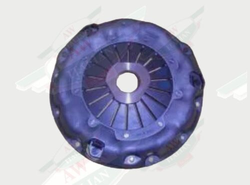 metal circle on white background