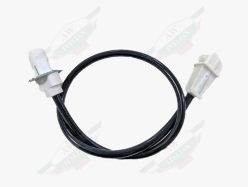 black wiring with white plastic tips on what background