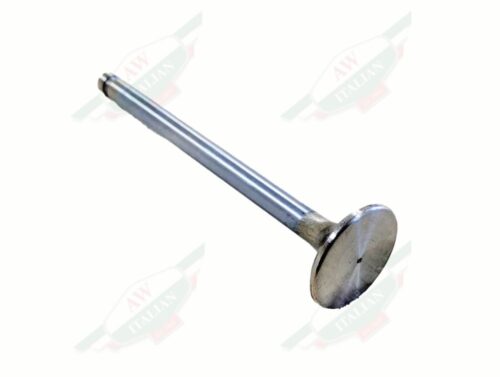 Silver metal rod on white background