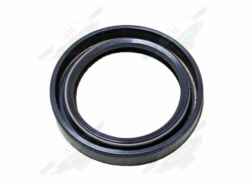 black rubber ring on white background