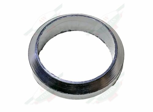 silver metal ring on white background