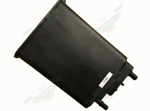 black plastic rectangle on white background