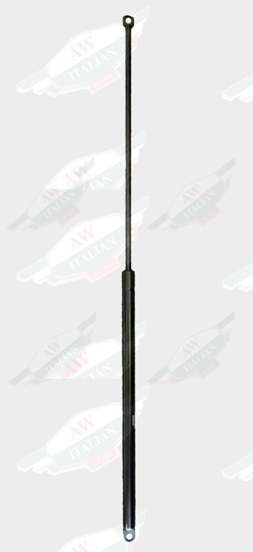 cylindrical black rod on white background