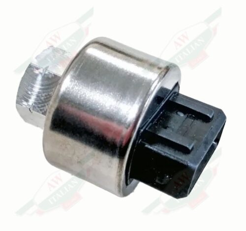 shiny silver metal black plastic on white background