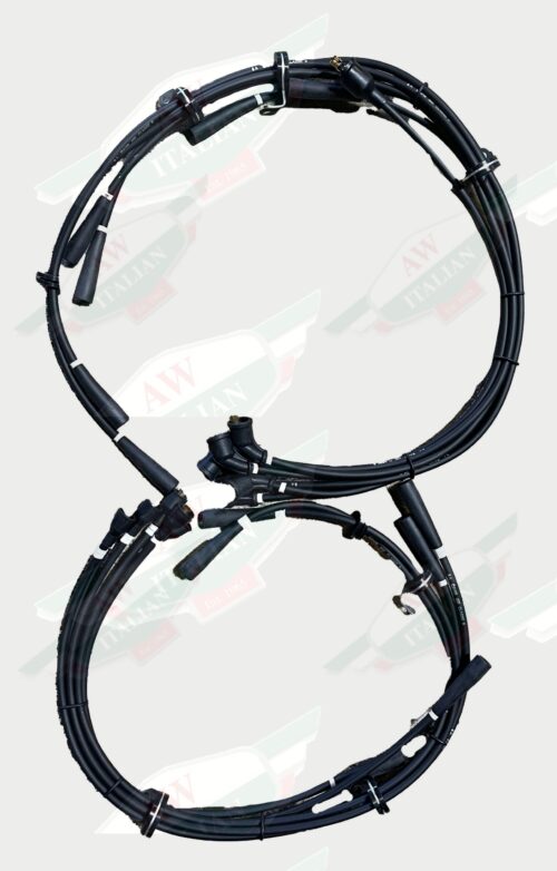 long black strands on white background