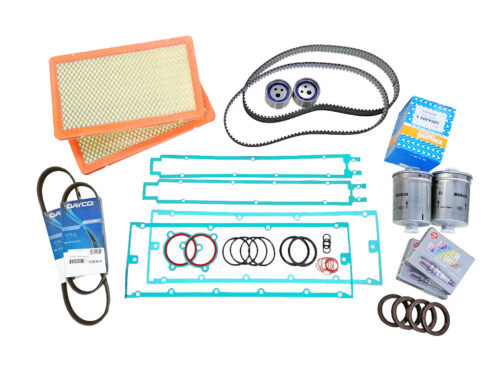 service kit with belts green gaskets and filters