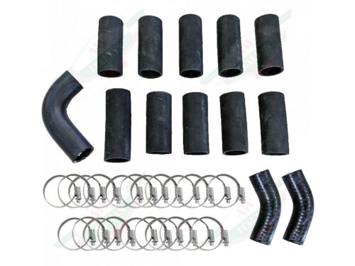AW5322000 cooling hose kit black rubber hoses with hose clamps