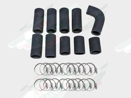 AW5328000 cooling hose kit black rubber hoses with hose clamps