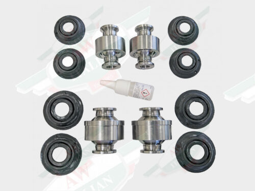 AW6360001 ferrari 360 430 ball joint upper lower metal with black rubber boots