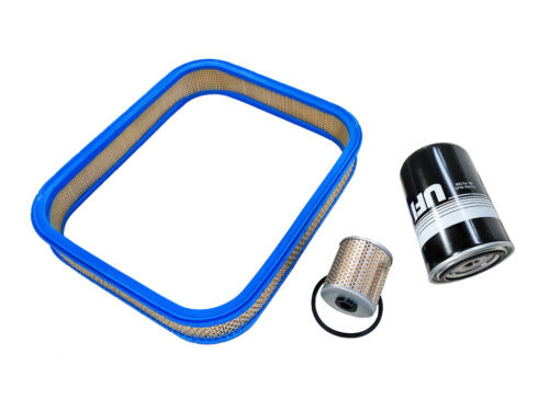 blue square with black and silver cylinders