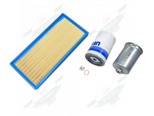 ferrari AW7324000 filter kit air oil fuel yellow and blue rectangle