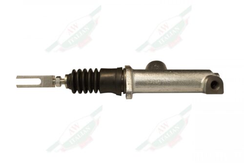 Silver Clutch Master Cylinder On White Background