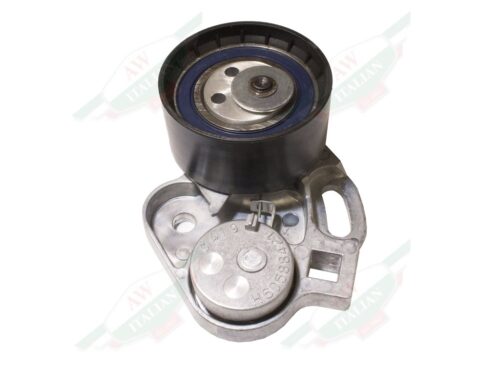 Silver Alfa Romeo Tensioner Bearing On White Background