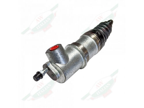 alfa 60511528i slave cylinder metal body with black rubber accordion boot