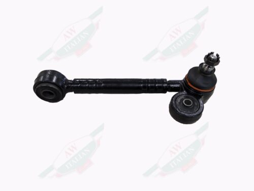 black control arm on white background