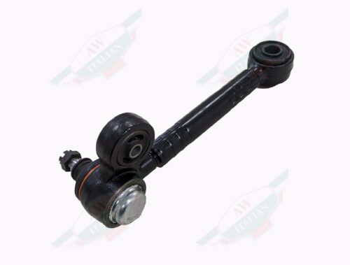 black control arm on white background