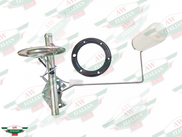 alfa 60518559 fuel sending unit metal arm with white plastic float and black rubber seal