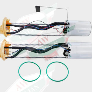 ferrari 239811 239812 fuel pump assemblies bosch white yellow plastic with green gaskets