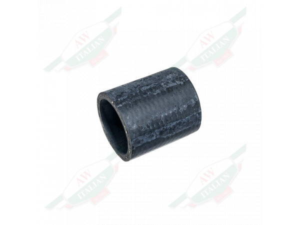 black rubber hose on white background