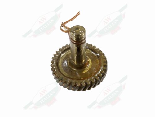 grey gear on white background