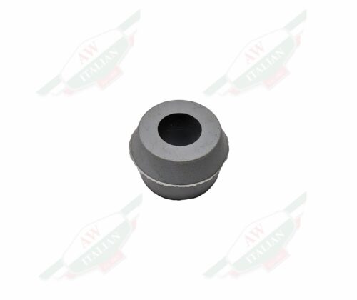 grey ribber bushing on white background