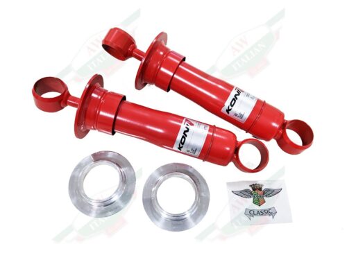 ferrari 110786 red koni shock absorbers with metal rings and sticker