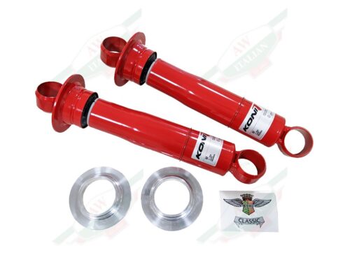 ferrari 110787 red koni shock absorbers with metal rings and sticker