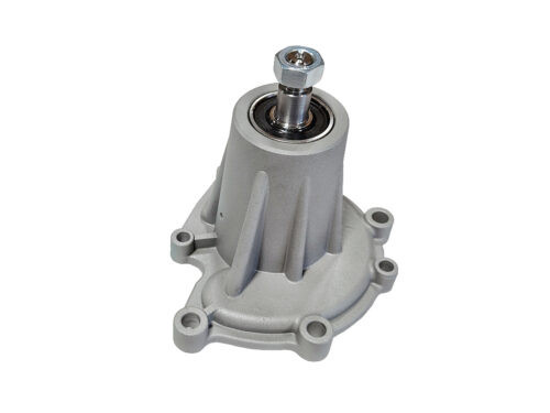 grey metal water pump