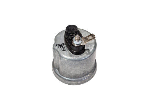 silver cylinder with black top and threaded bottom