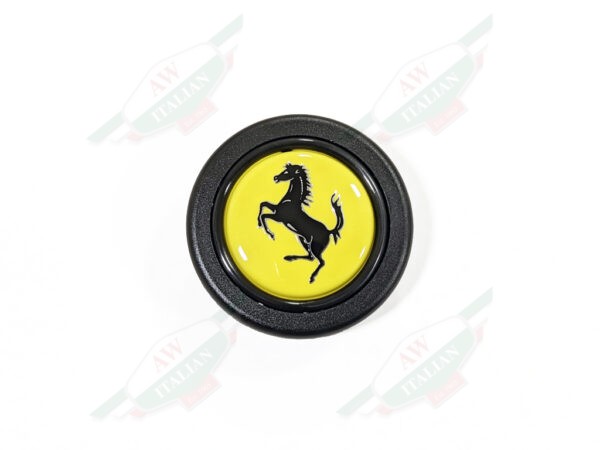 ferrari 130899 horn button yellow and black