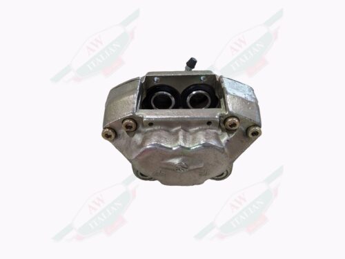 grey brake caliper with white background