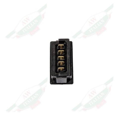 black square switch on white background