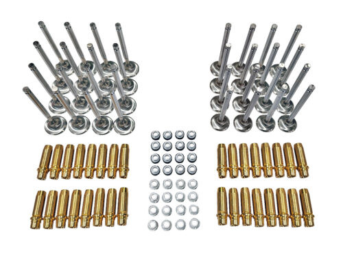metal rods and brass cylinders
