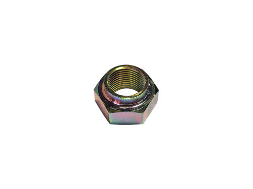gold threaded hex nut