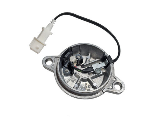 grey circle with black wire