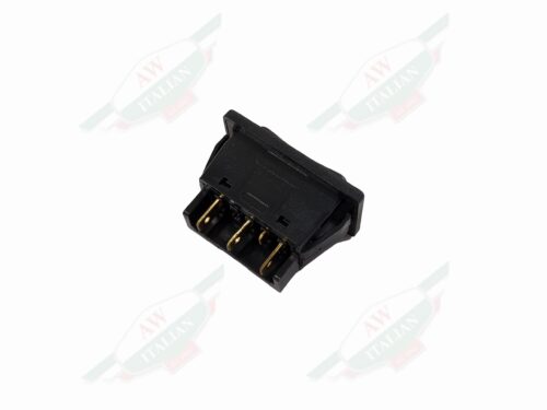 black window switch on white background