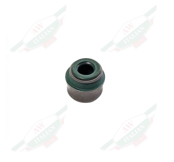 green and grey circular rubber tip on white background