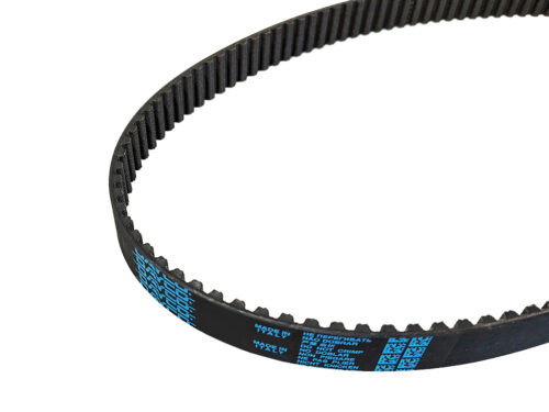black rubber ribbed belt