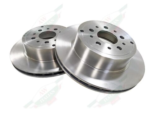 ferrari 160052x2 rear brake rotor pair on white background
