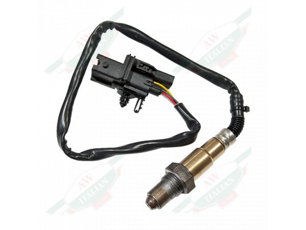 ferrari 182837 oxygen sensor black wire with threaded end