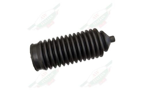 black rubber sleeve on white background