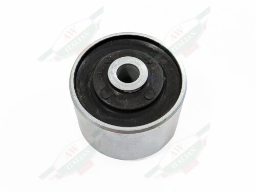 ferrari transmission gearbox mount silver metal with black rubber