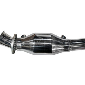catalytic converter curved pipe with flange