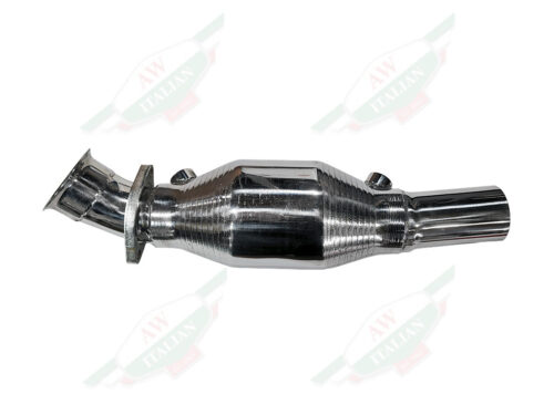 catalytic converter curved pipe with flange