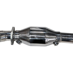 catalytic converter curved pipe with flange